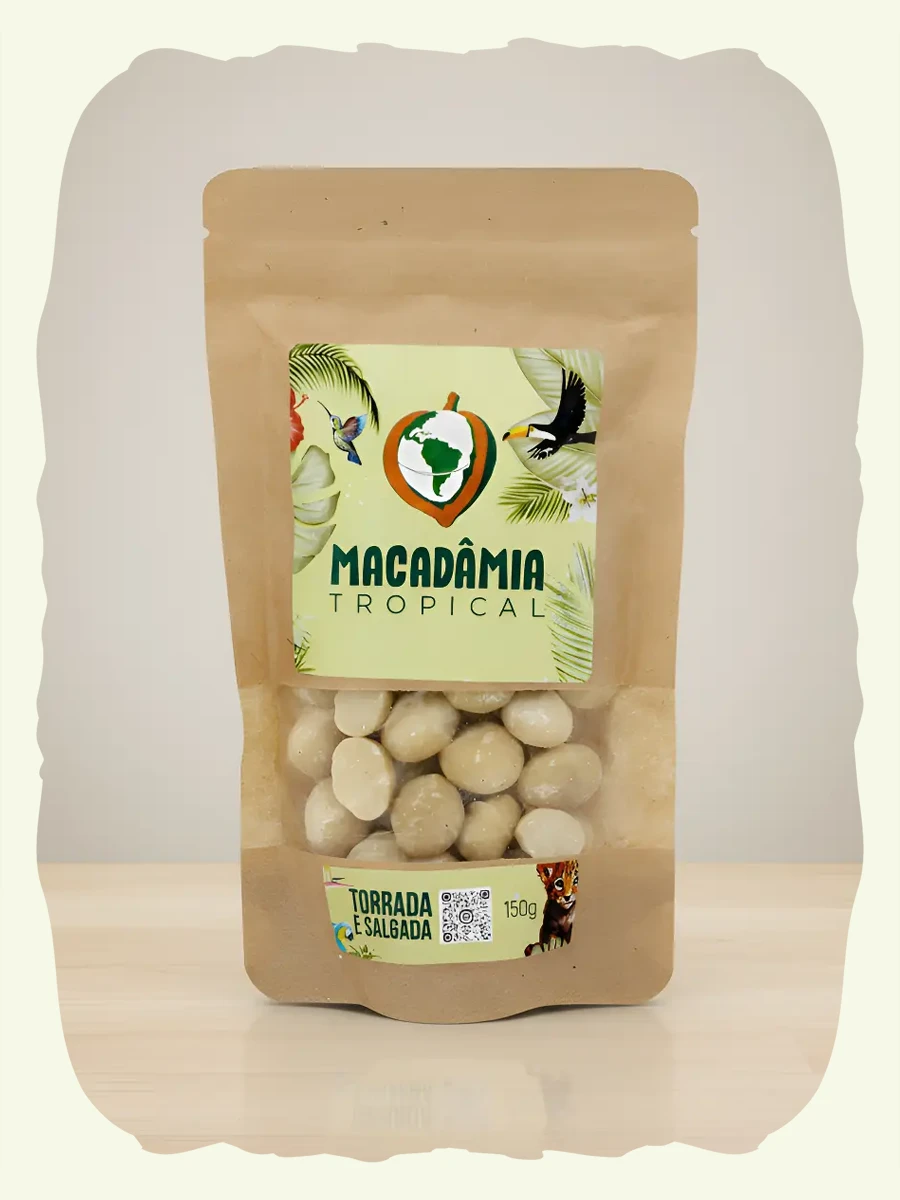 Macadâmia sem Sal